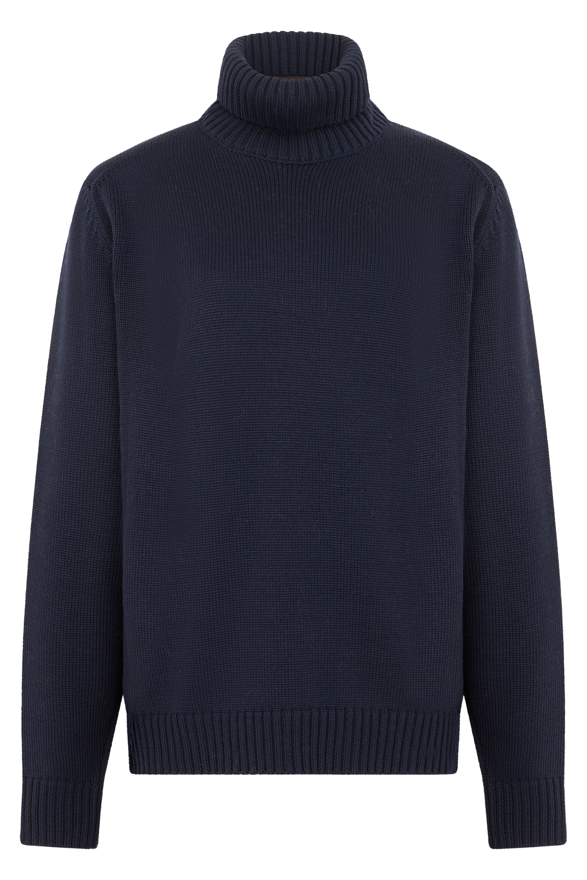 Sweater with high collar