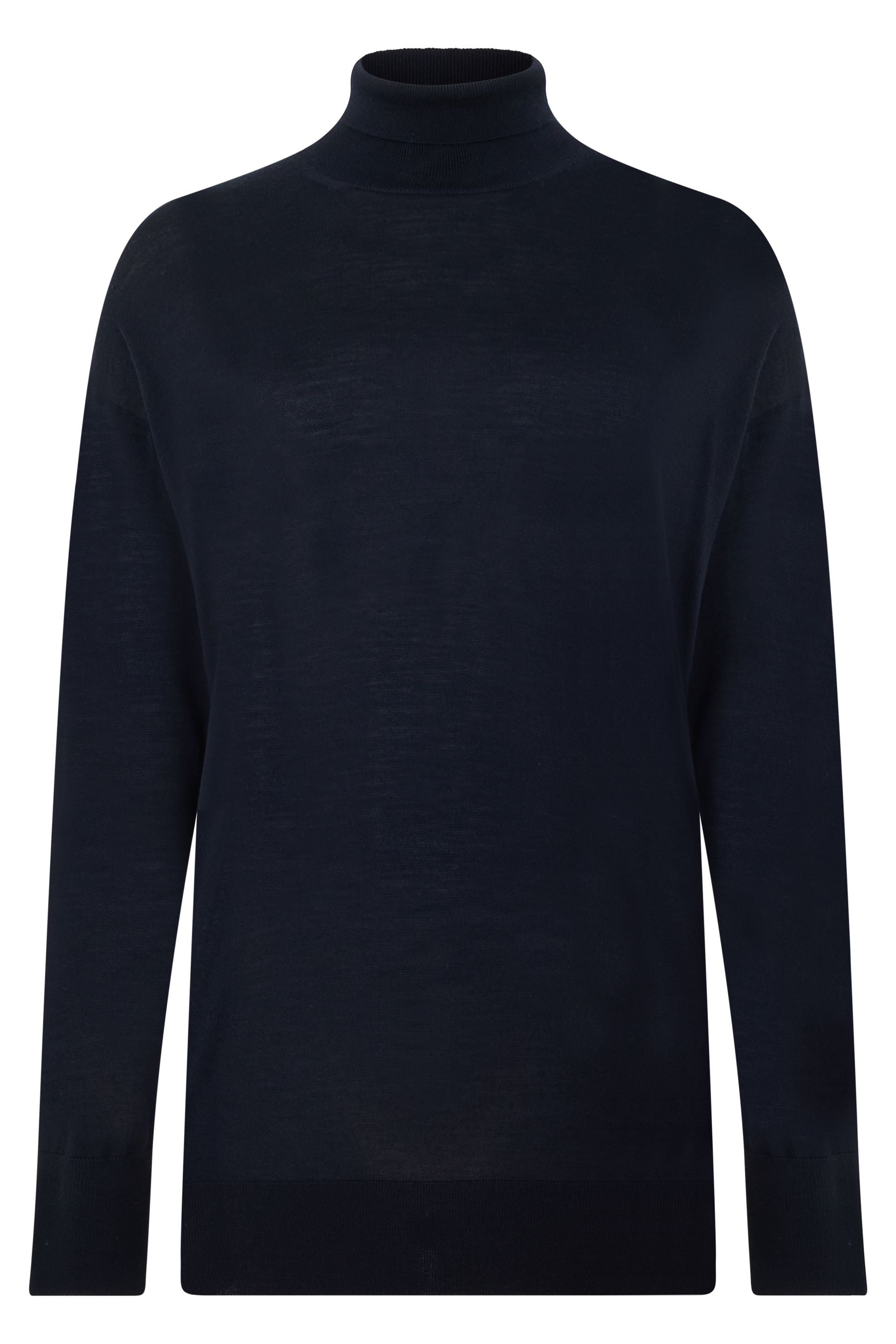 High collar sweater