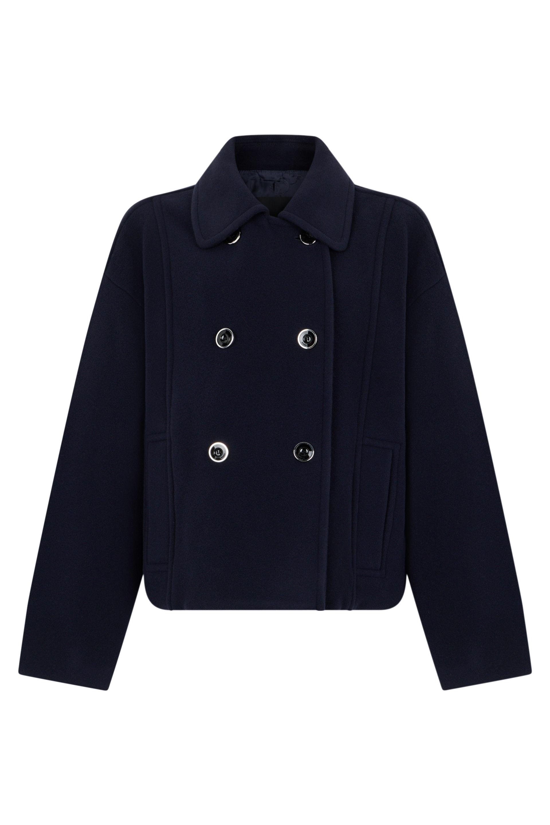 Double-breasted coat