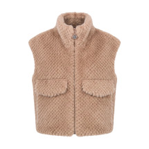 Eco fur gilet