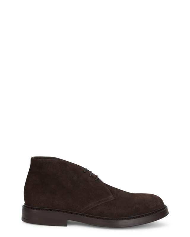 Suede ankle boots