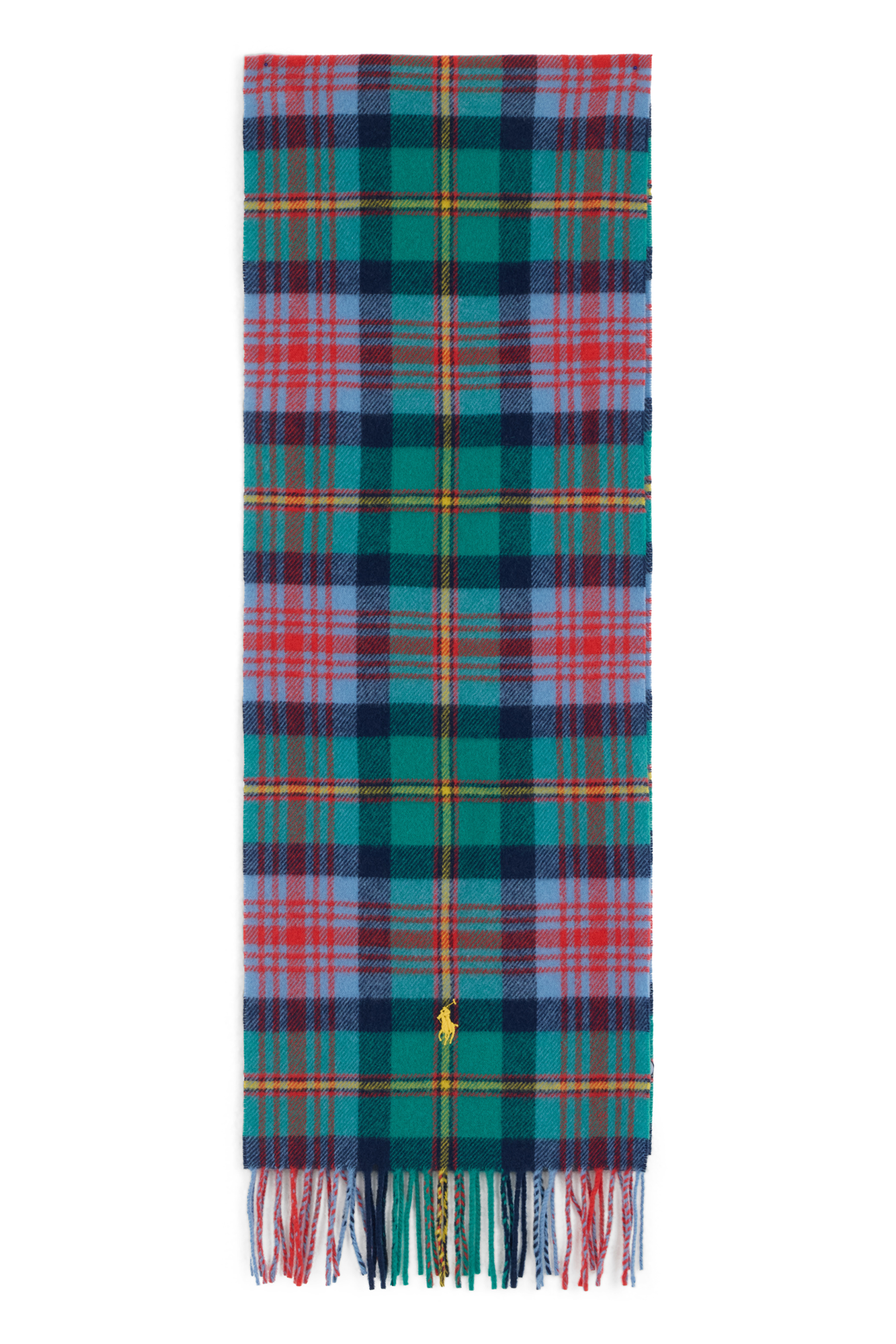 Tartan Scarf with Fringes