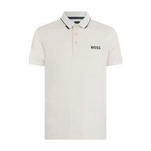 Short sleeve polo with logo