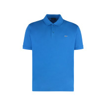 Cotton piqué polo shirt