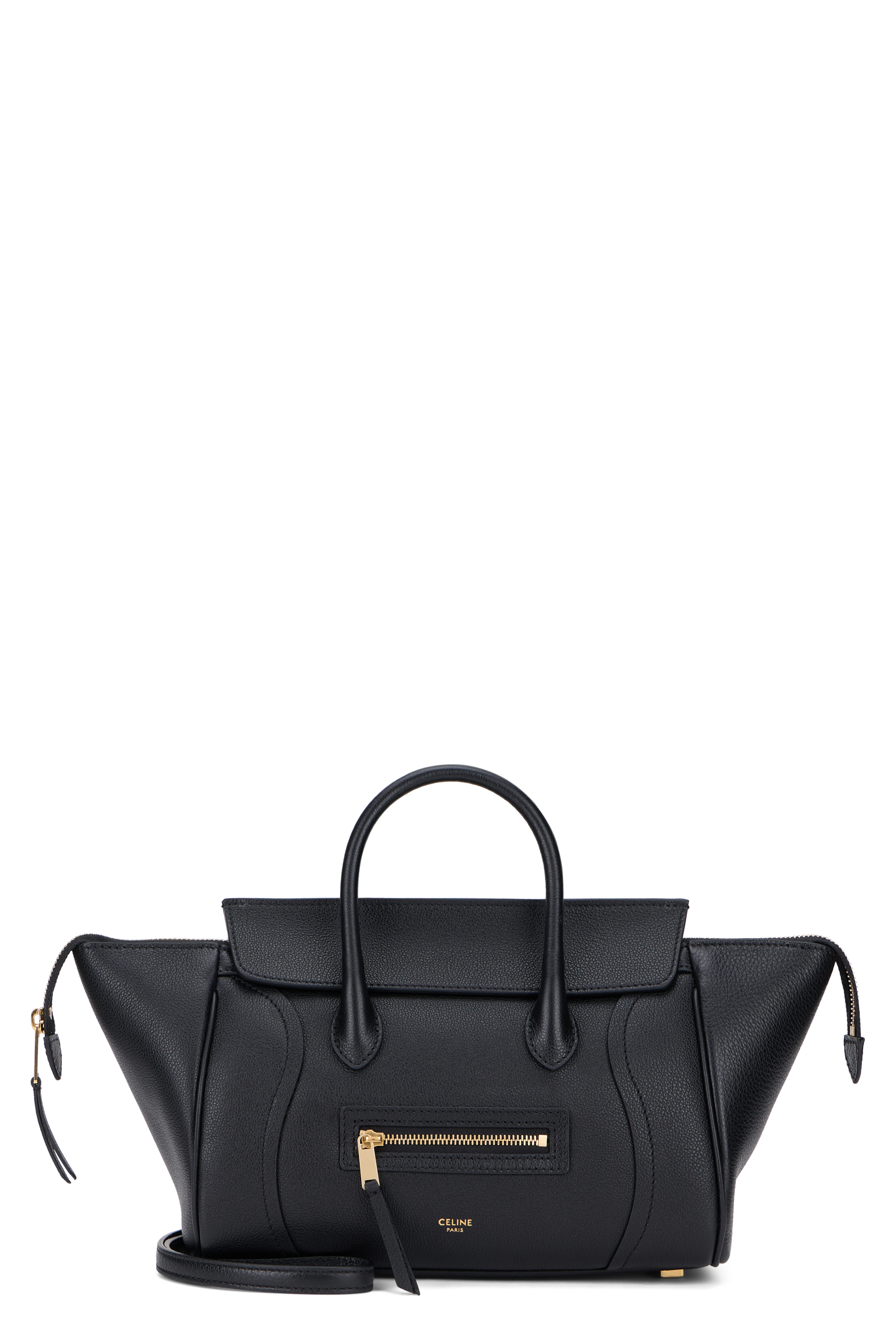 Smooth leather handbag