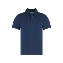 Cotton-piqué polo shirt