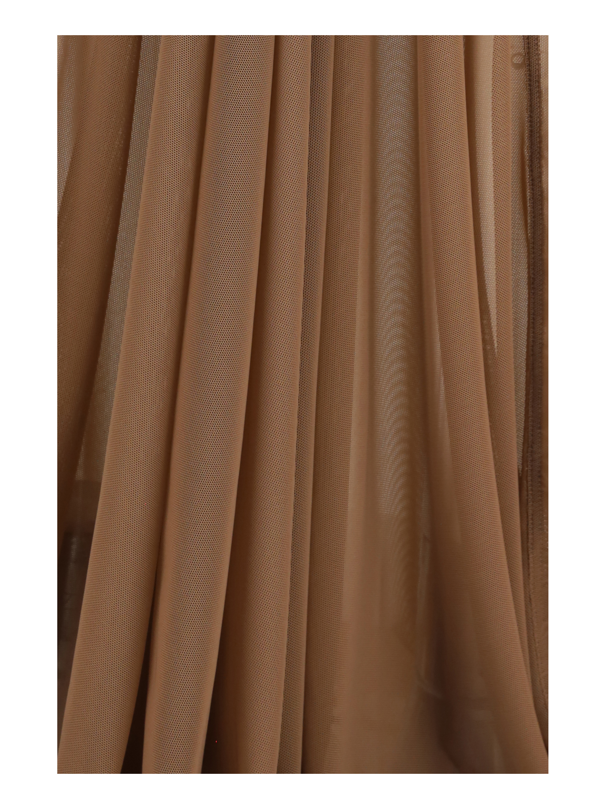 Long transparent tulle Dress