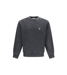 Crewneck Sweater with Fox Head logo