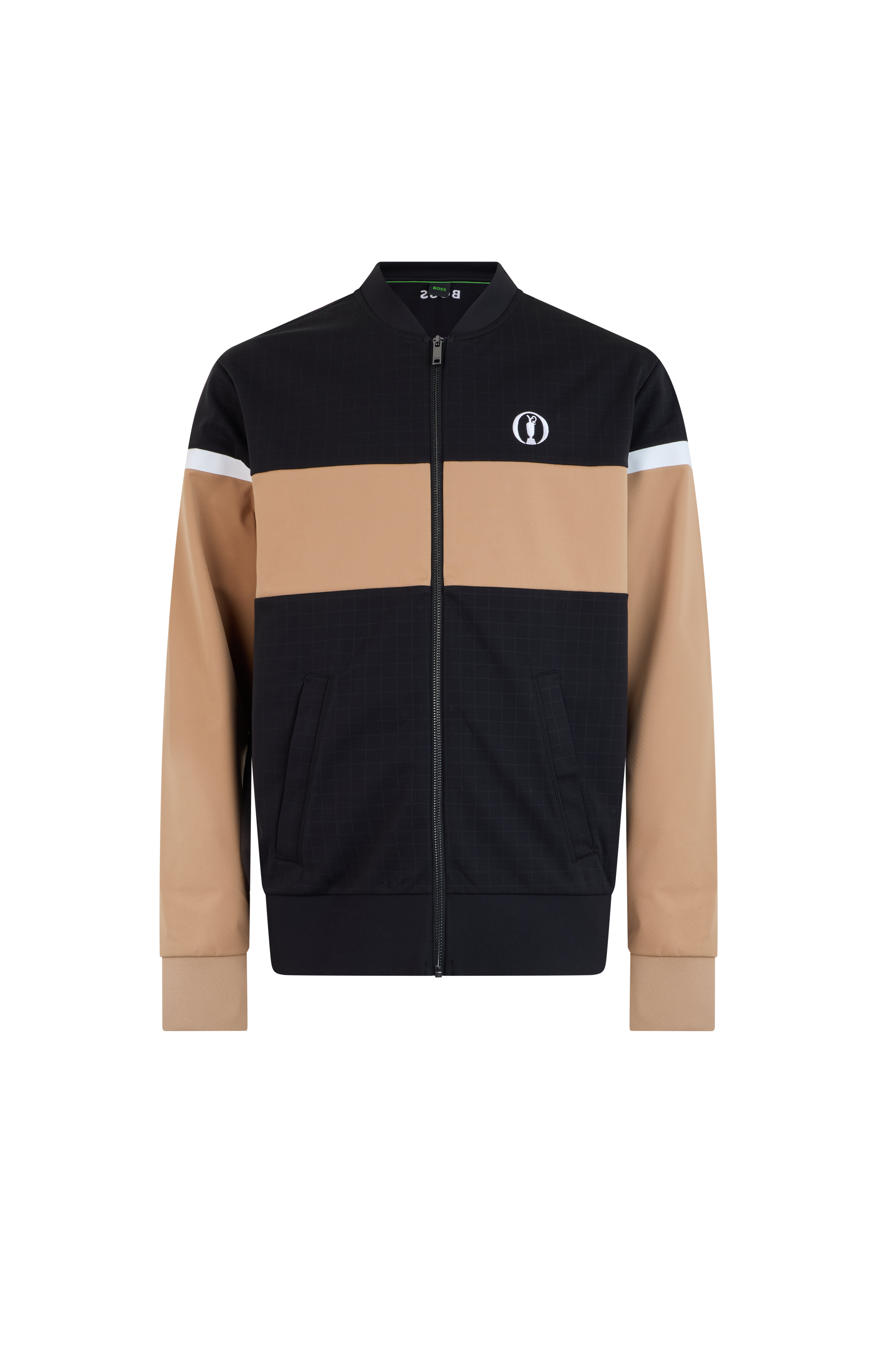 Technical hoodie with zip