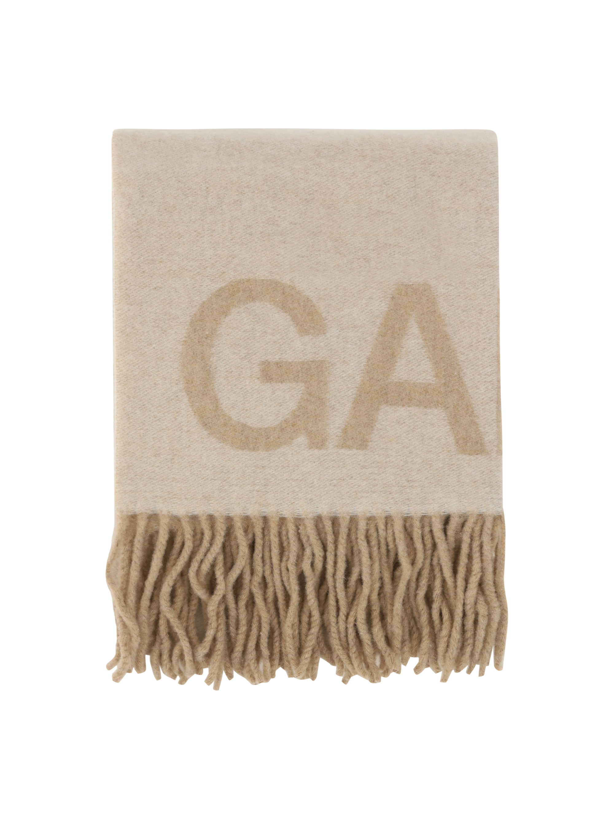 Fringed wool Scarf