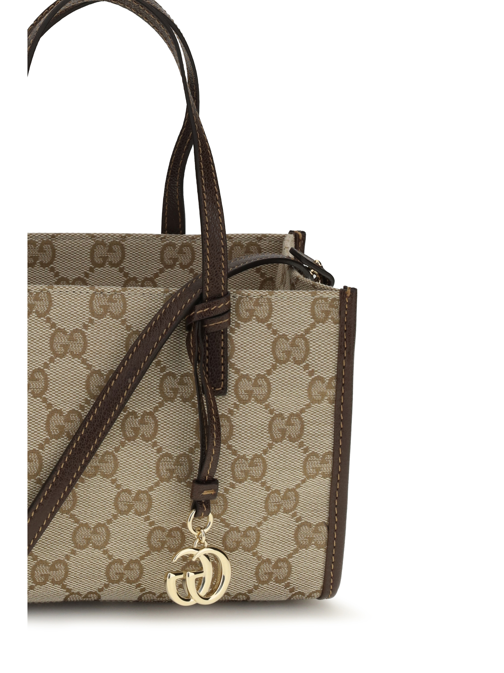 Small Shoping Bag with GG charm