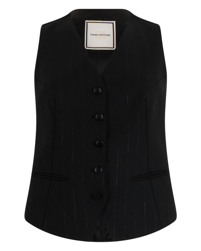 Pinstripe vest