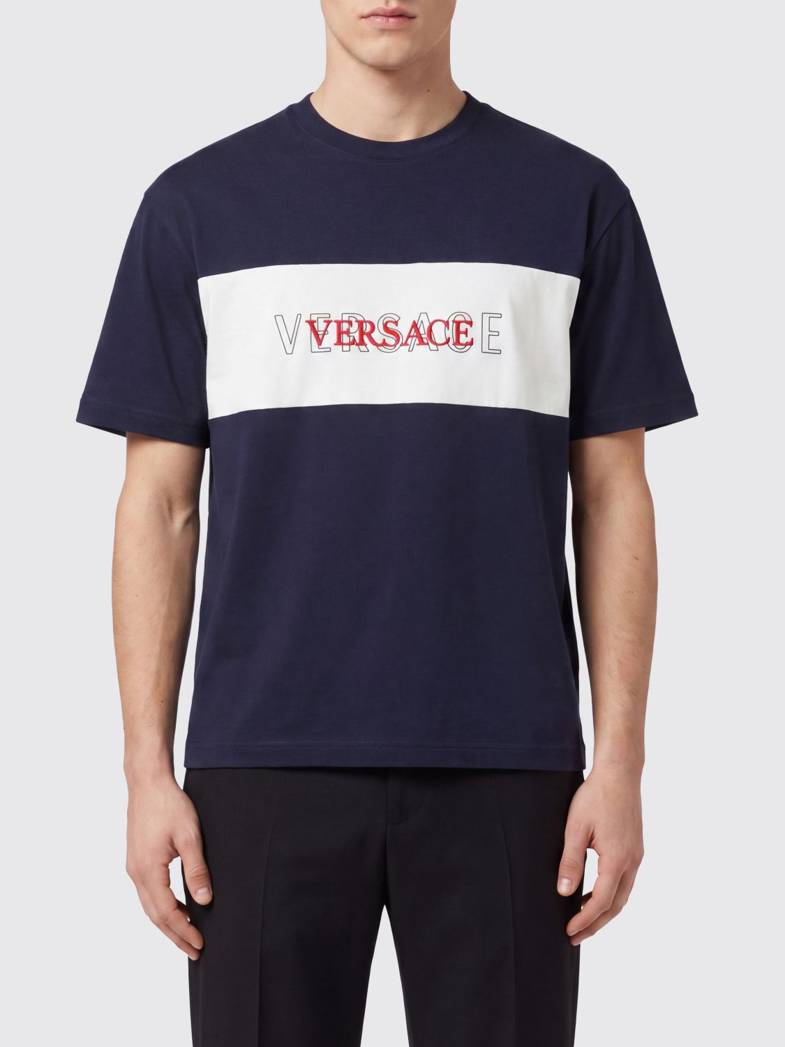 [Versace] T-shirts Short Sleeve FW26 10259441A18391 1UI20