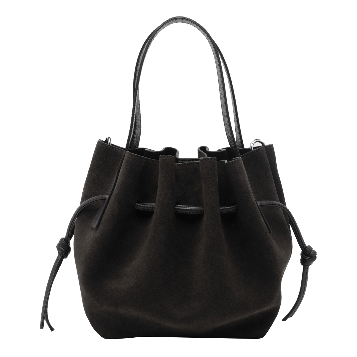 [YUZEFI] Shoulder bag FW26 MINI SCALLOP TOTESUEDES029