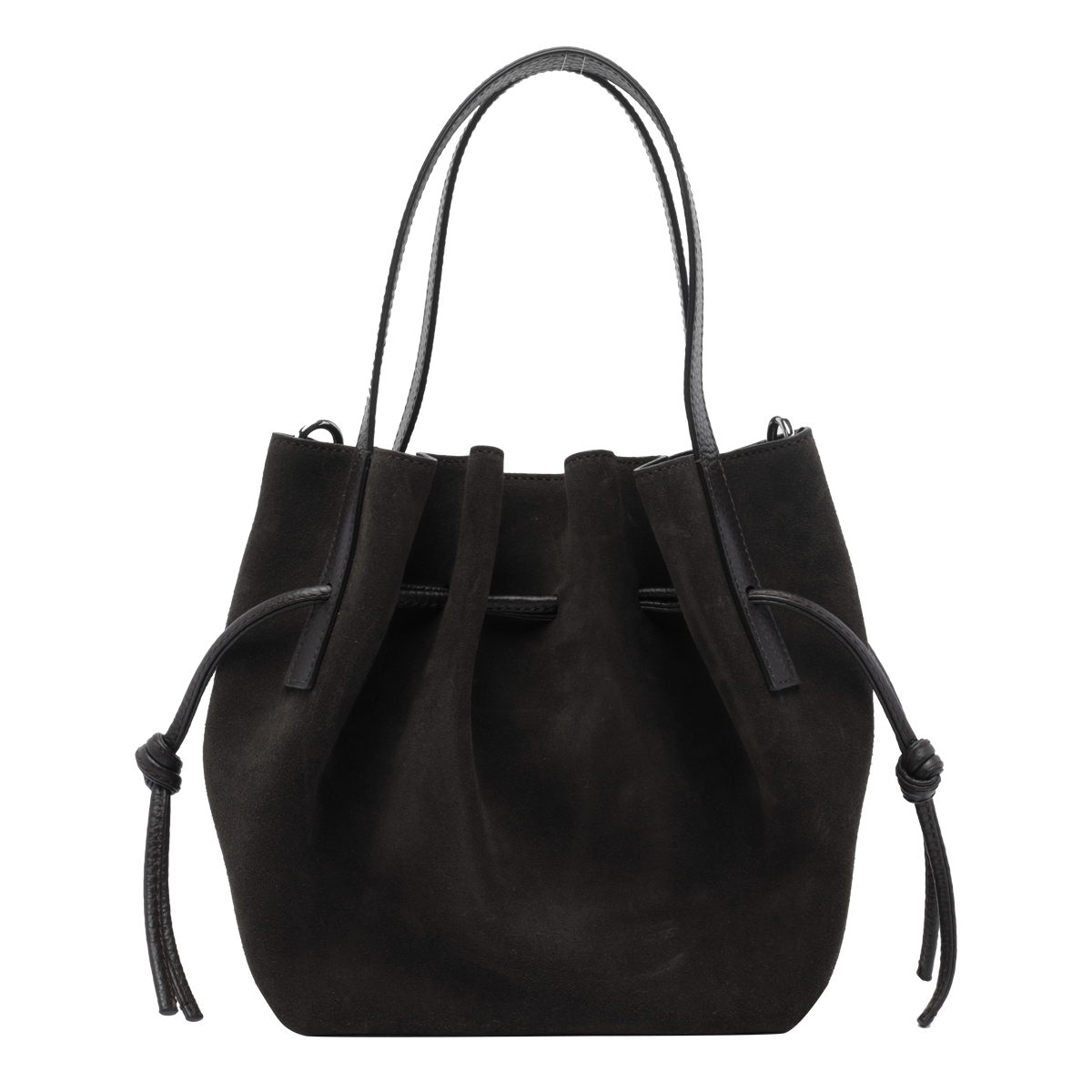 [YUZEFI] Shoulder bag FW26 MINI SCALLOP TOTESUEDES029