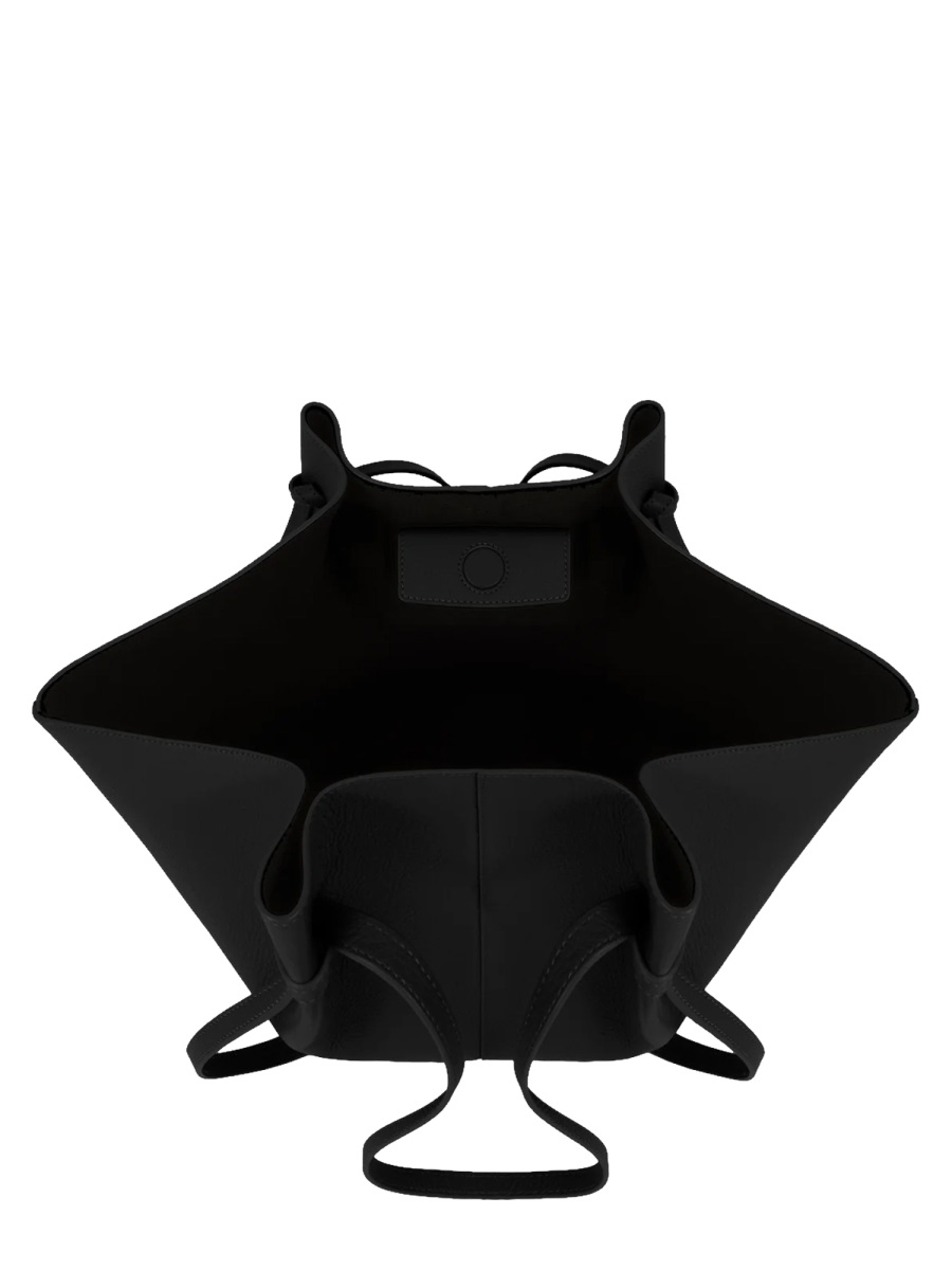 [YUZEFI] Shoulder bag FW26 MOCHI-PEBBLE-GRAIN-LEATHER_BLACK