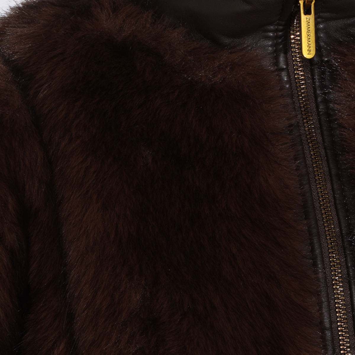 [Zimmermann] Fur Jacket FW26 1140JF261BRW