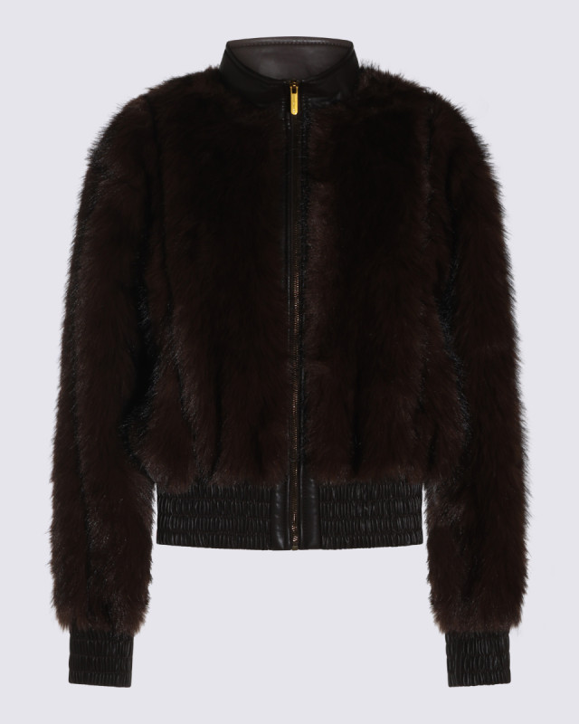 [Zimmermann] Fur Jacket FW26 1140JF261BRW
