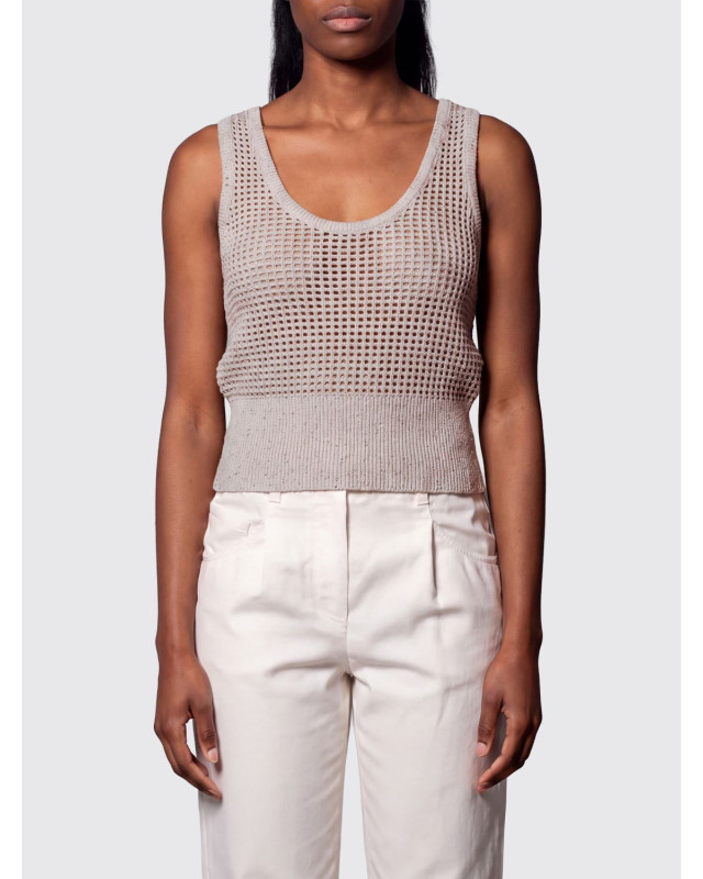 [Brunello Cucinelli] Tank top SS26 MDV762110 C069