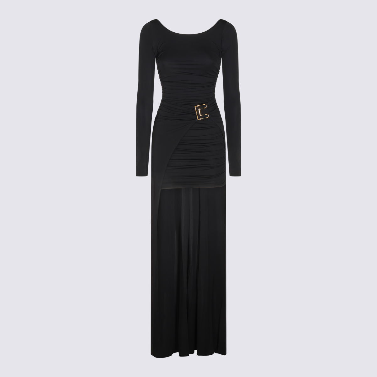 [ELISABETTA FRANCHI] Long sleeve dress FW26 ABR3567E2110