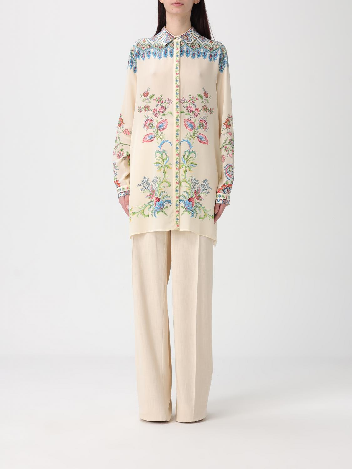 [Etro] Shirts Long Sleeve SS26 WRIA0103AKG73 X0802