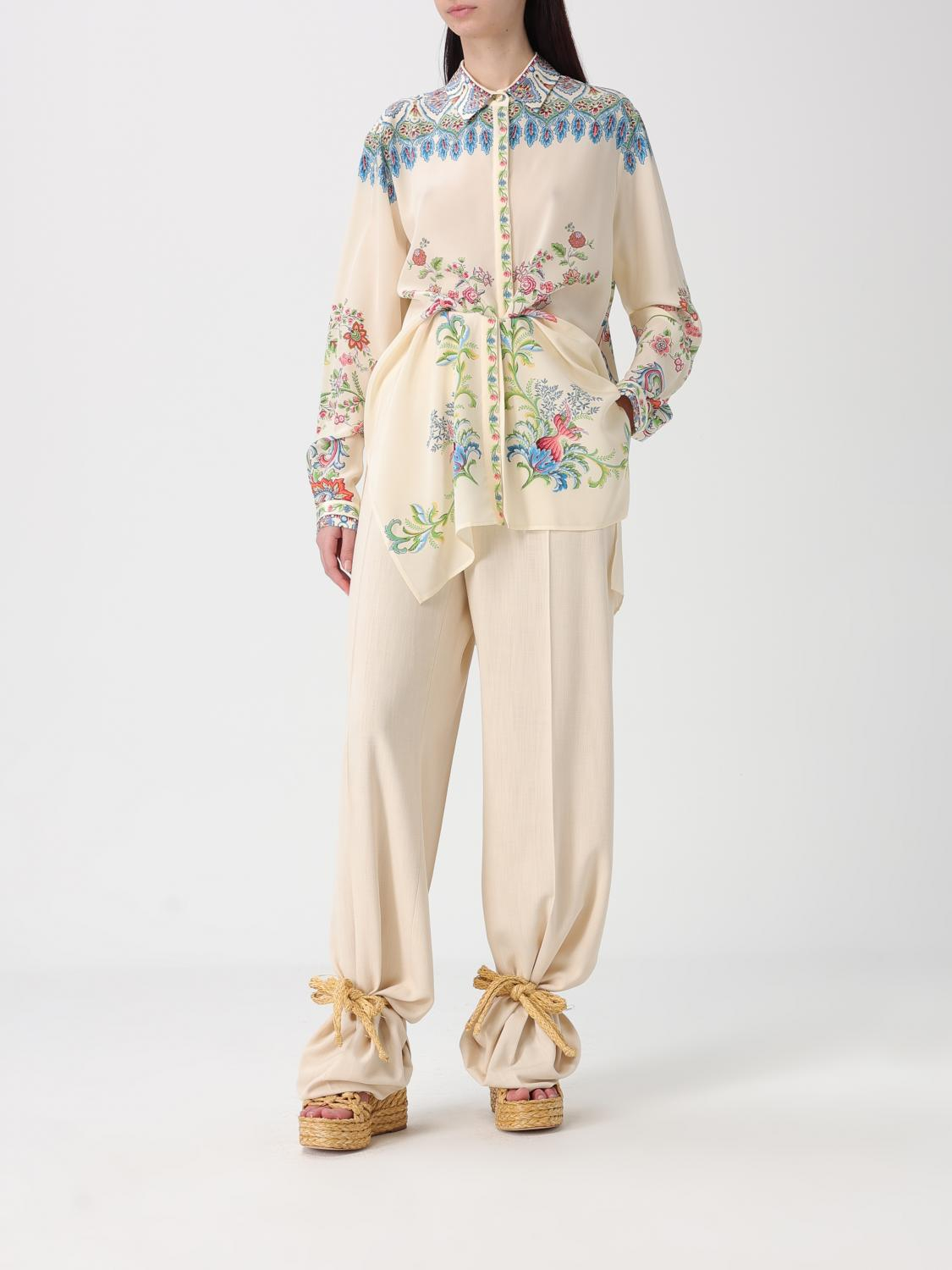 [Etro] Shirts Long Sleeve SS26 WRIA0103AKG73 X0802