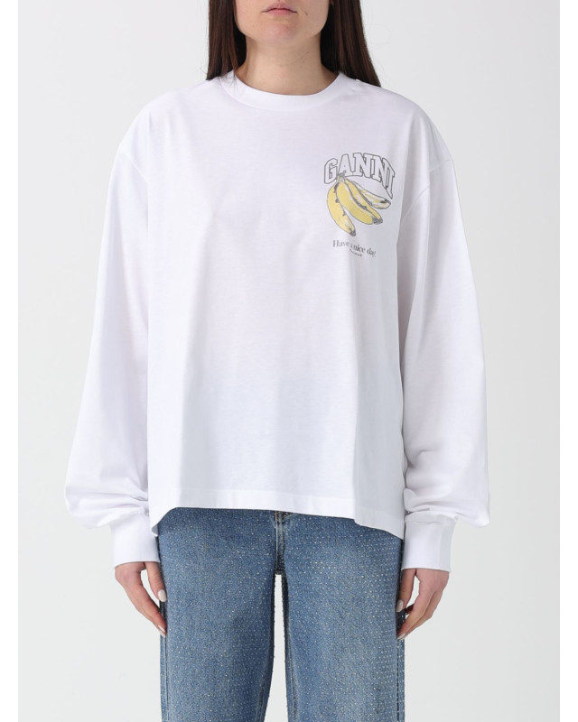 [GANNI] T-shirts Long Sleeve SS26 A1050059 151