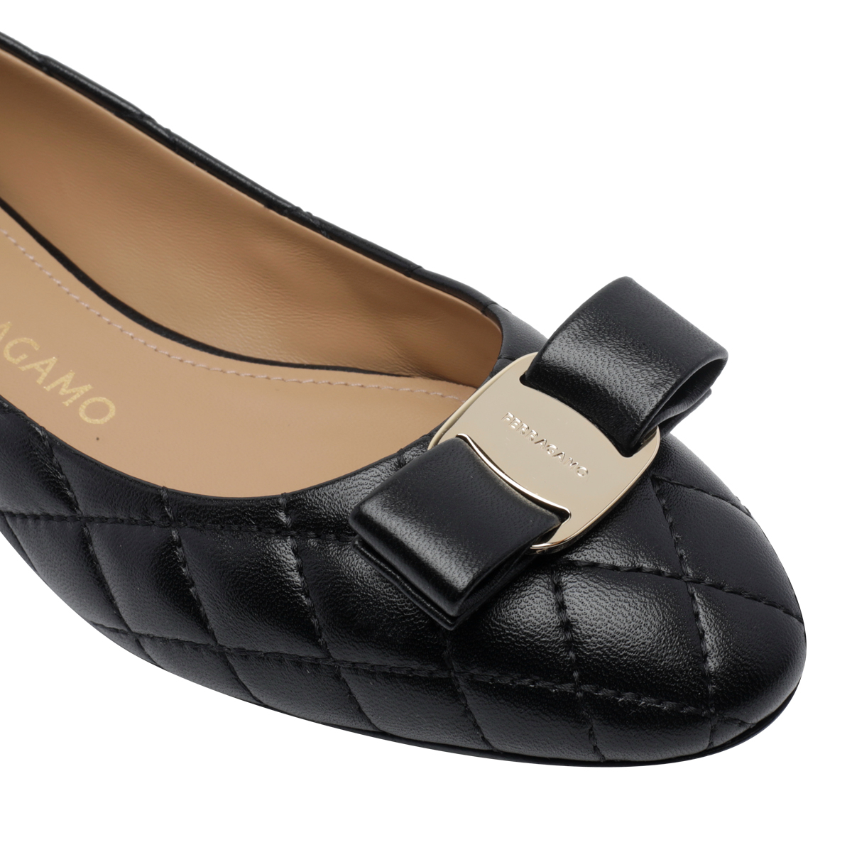 [Salvatore Ferragamo] Flat shoes FW26 79849801M456NERO/BISCOTTO