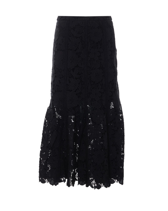 [SELF PORTRAIT] Midi skirt FW26 049MSKBLACK