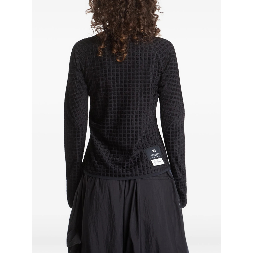 [Y-3] T-shirts Long Sleeve FW26 KW7092  BLACK
