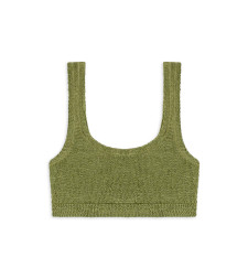 [REINA OLGA] Swimsuit SS26 GINNYTOPFULLGREENMOSS