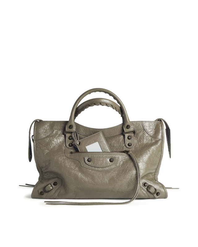[Balenciaga] Tote bag FW26 8657602ACFH3258 ARMY GREEN