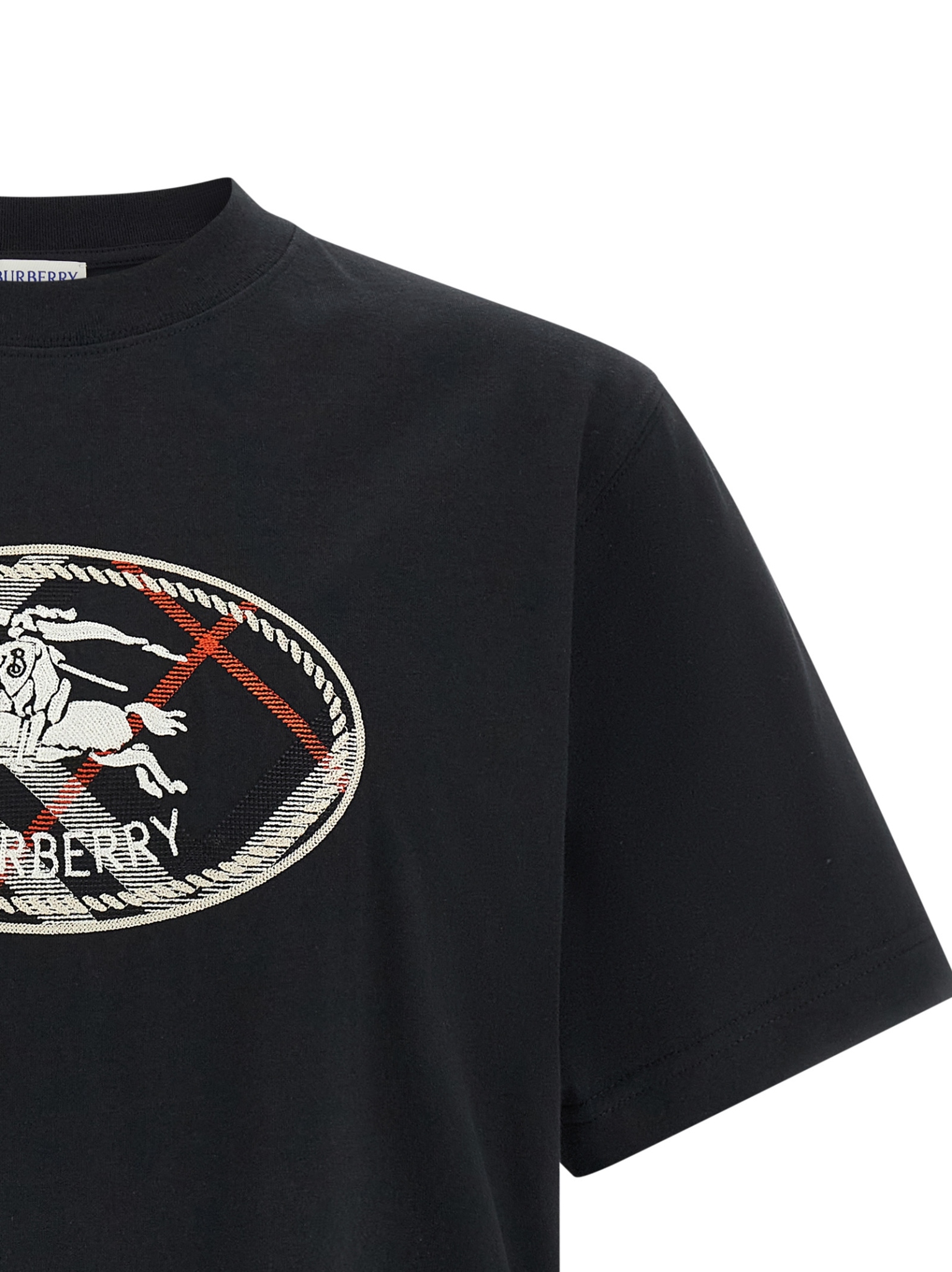 [Burberry] T-shirts Short Sleeve FW26 8128072BLACK