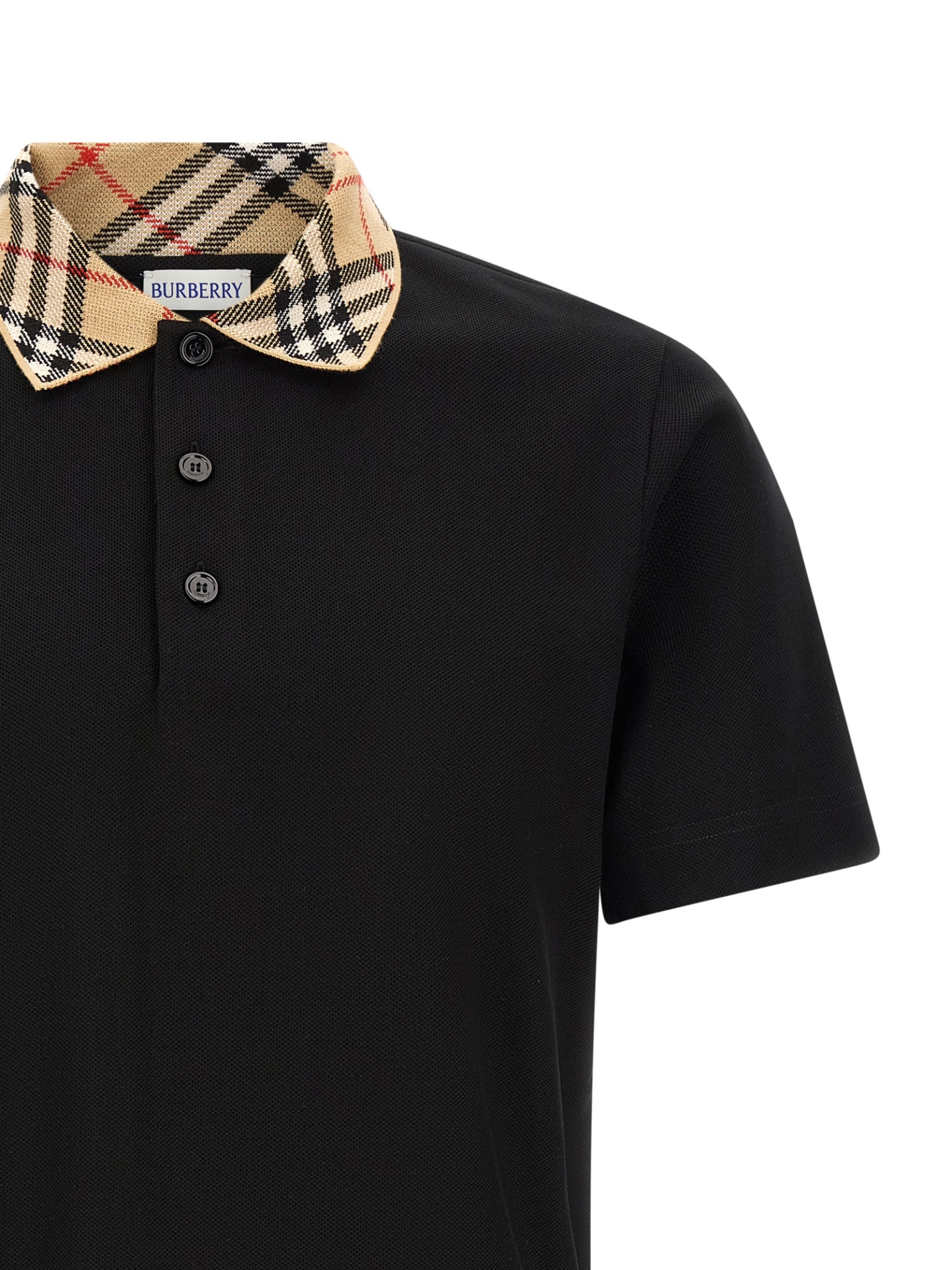[Burberry] Shirts Short Sleeve FW26 8126965BLACK