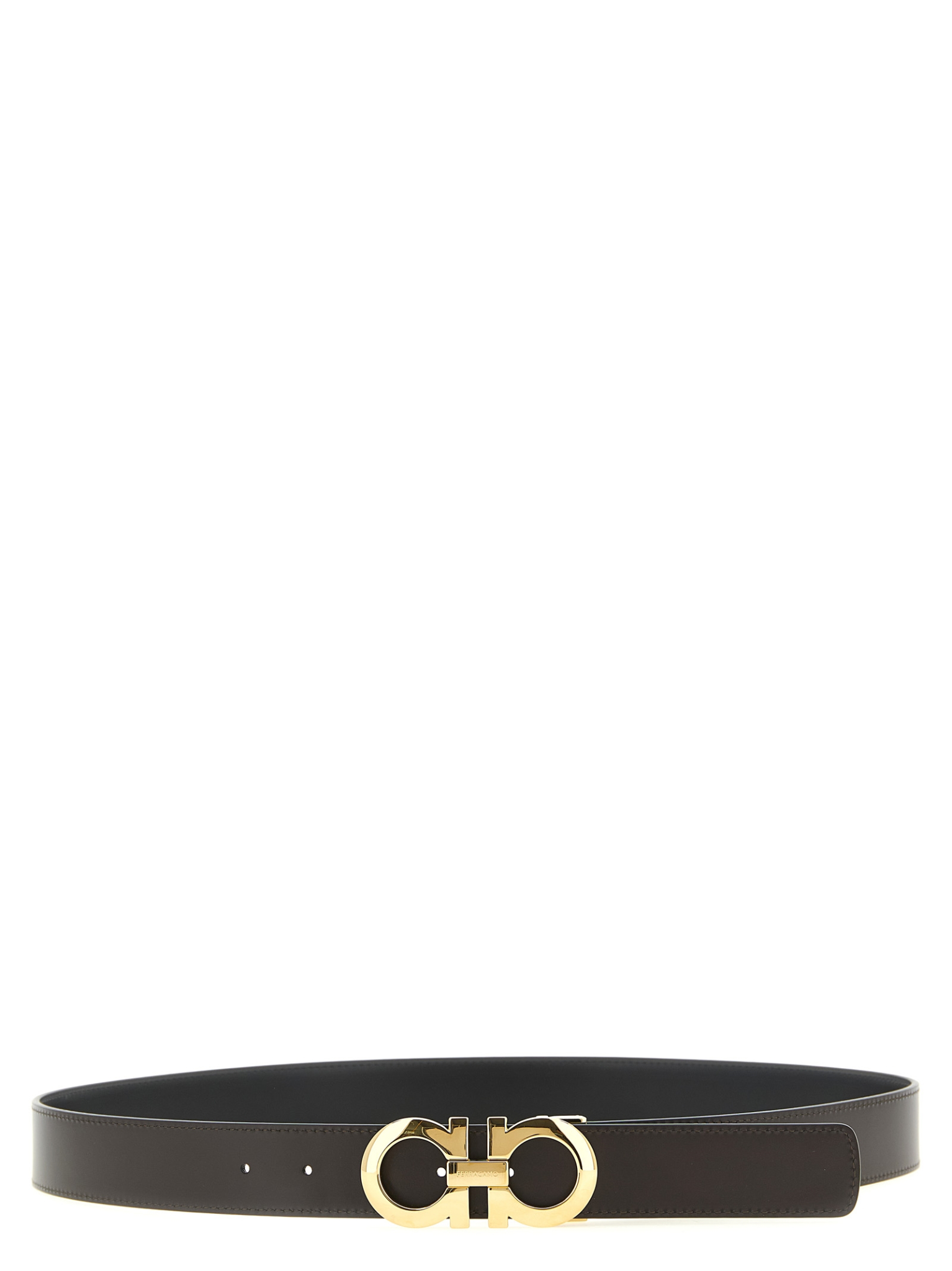 [Ferragamo] Belt FW26 586940NERO