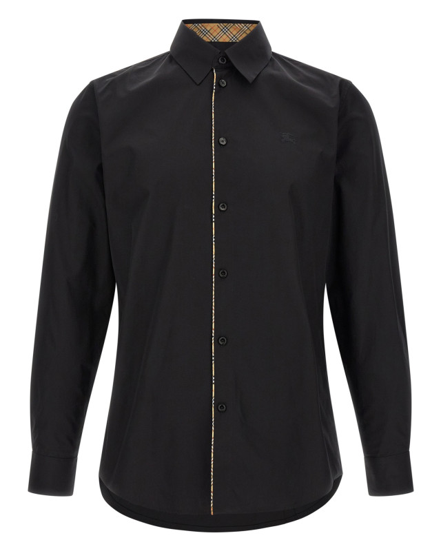 [Burberry] Shirts Long Sleeve FW26 8127275BLACK