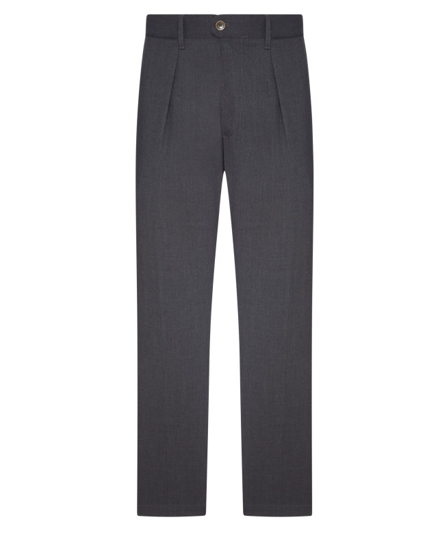 [Incotex] Trousers FW26 10S40440612920 DARK GREY