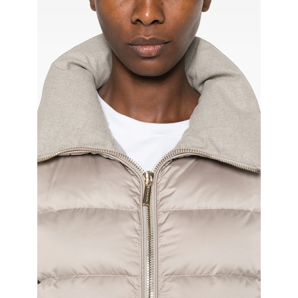 [Moorer] Down jacket FW26 I100246 ARGENTEA MARMO