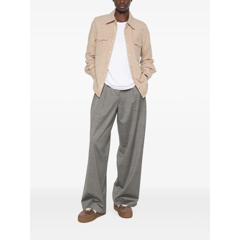 [Kujten] Shirts Long Sleeve FW26 F4757 LUMBER PLA 2238