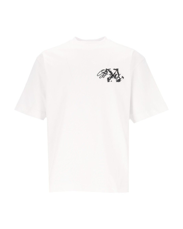 [Off-White] T-shirts Short Sleeve CO OMAA120F26JER00J10100