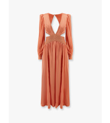 [Patbo] Long sleeve dress SS26 VEL30942_ORANGE