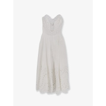 [Charo Ruiz Ibiza] Sleeveless dress SS26 263610WhiteSealace