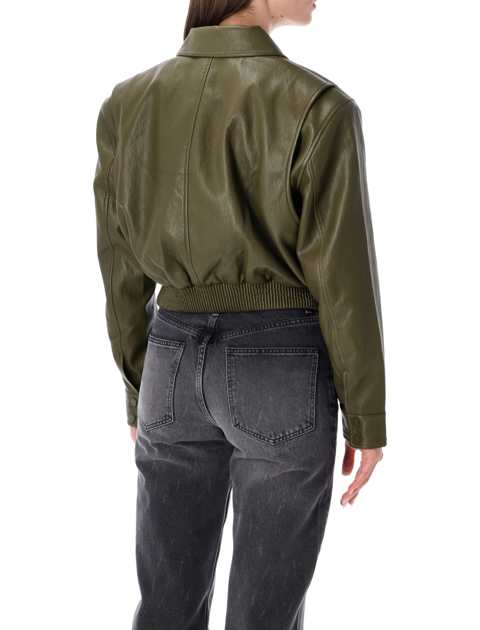 [THE FRANKIE SHOP] Coat FW26 JAFS22742416ARMY GREEN