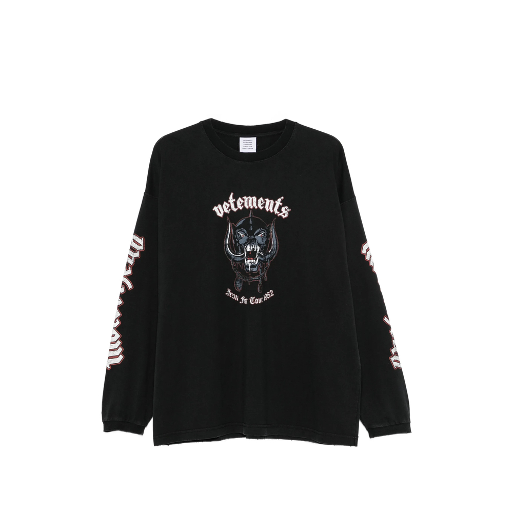 [Vetements] Knitwear FW26 MH27LS243B  BLACK