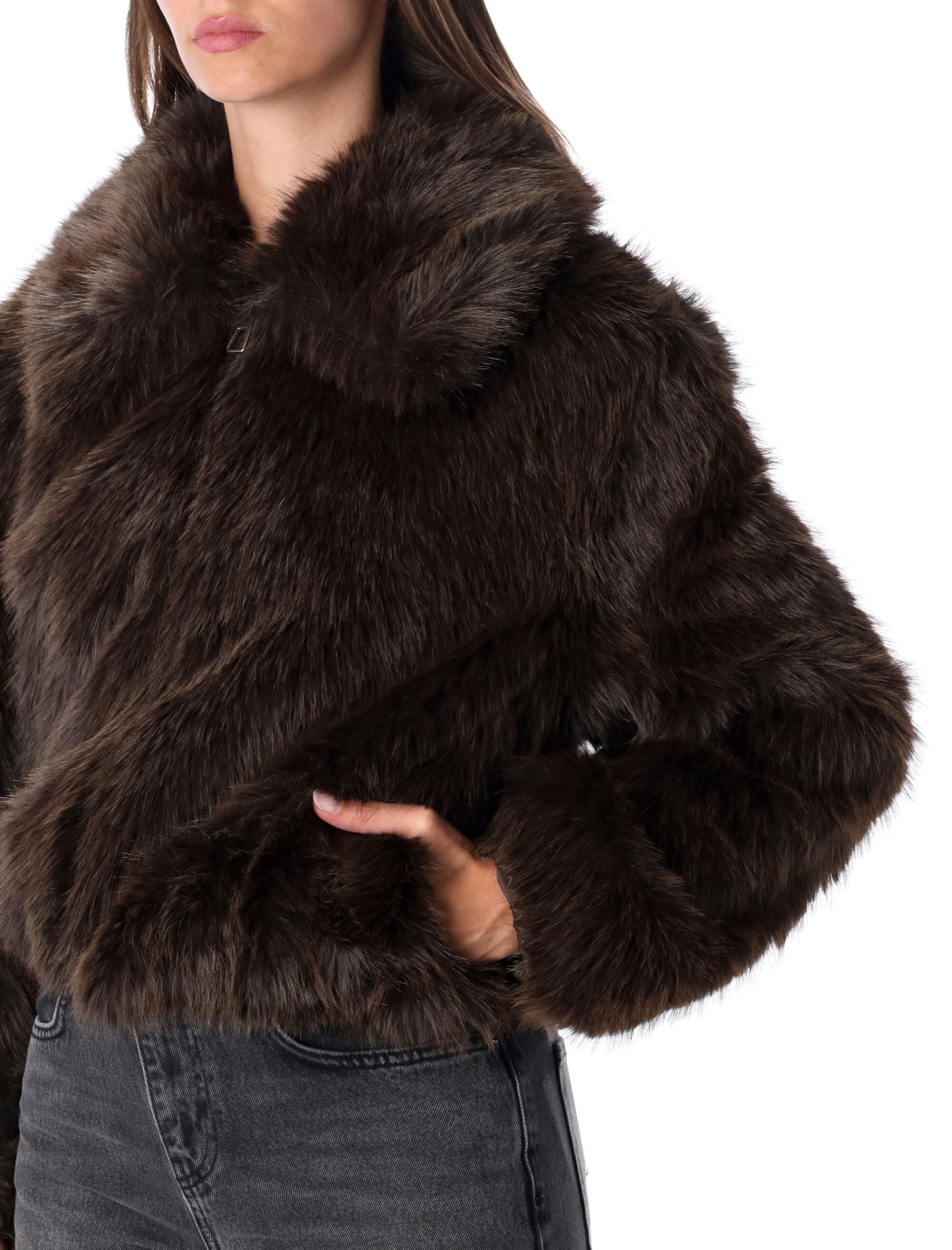 [THE FRANKIE SHOP] Coat FW26 COFS041442000BROWN
