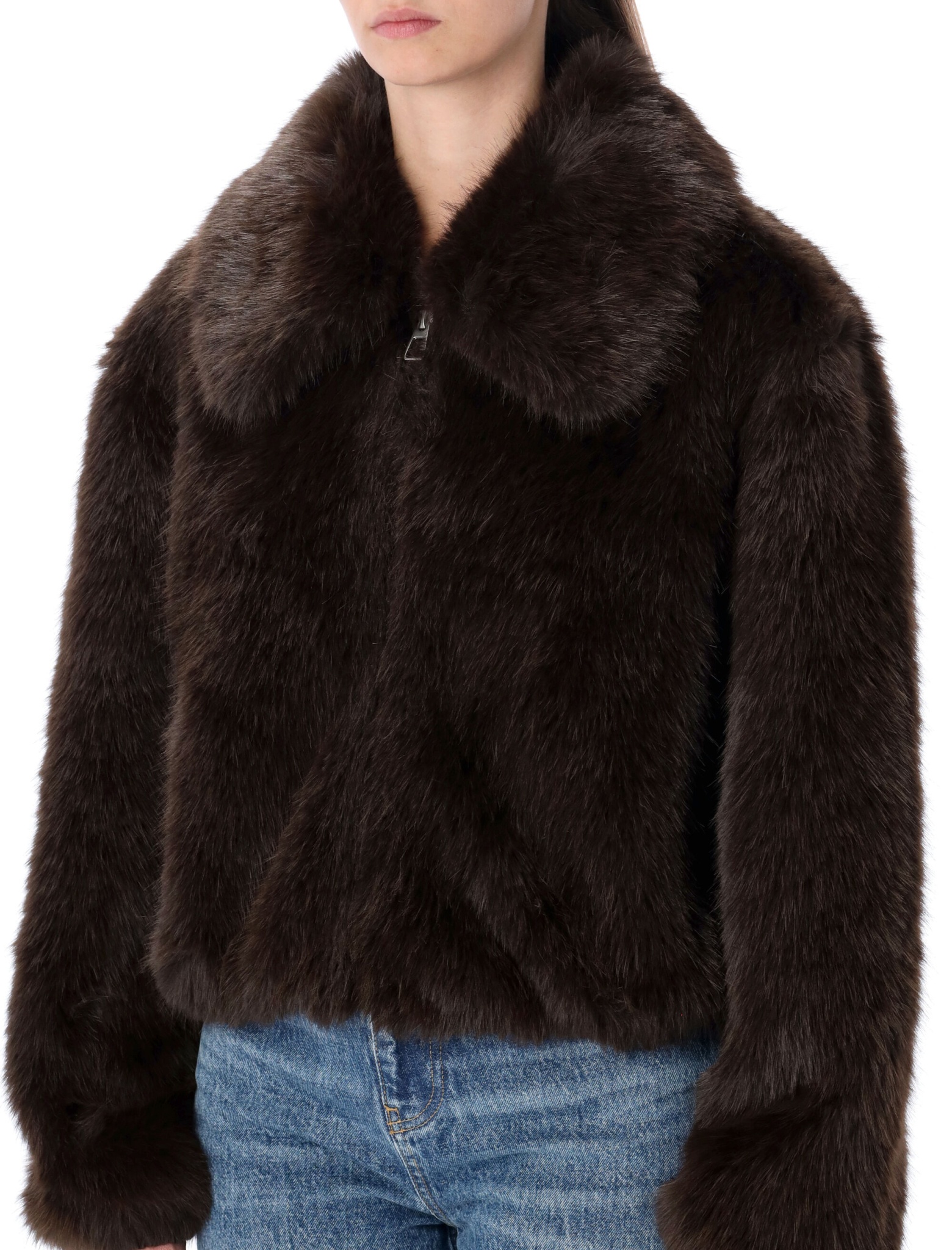 [THE FRANKIE SHOP] Coat FW26 COFS041442000BROWN