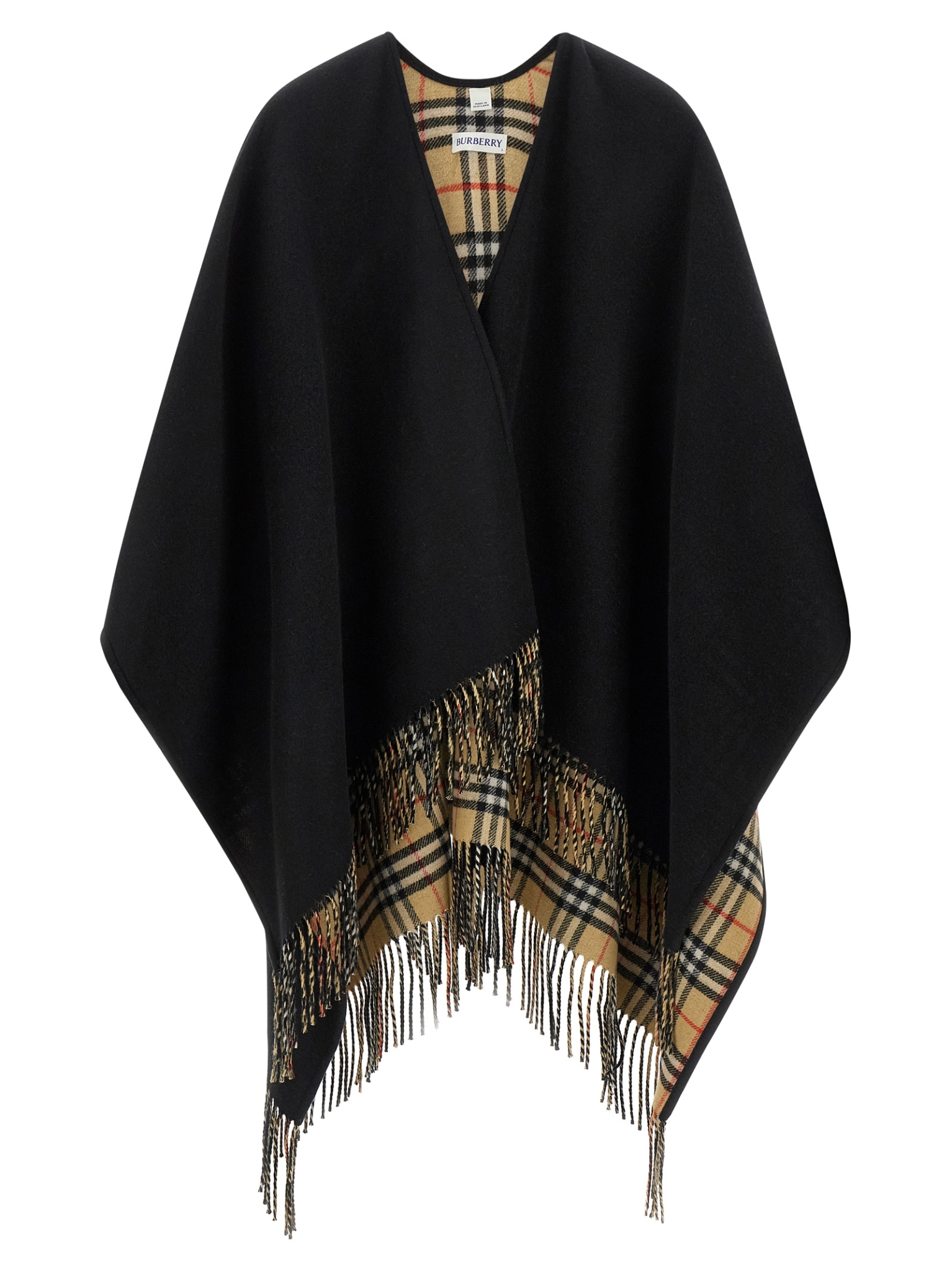 [Burberry] Cape FW26 8122804BLACKSAND