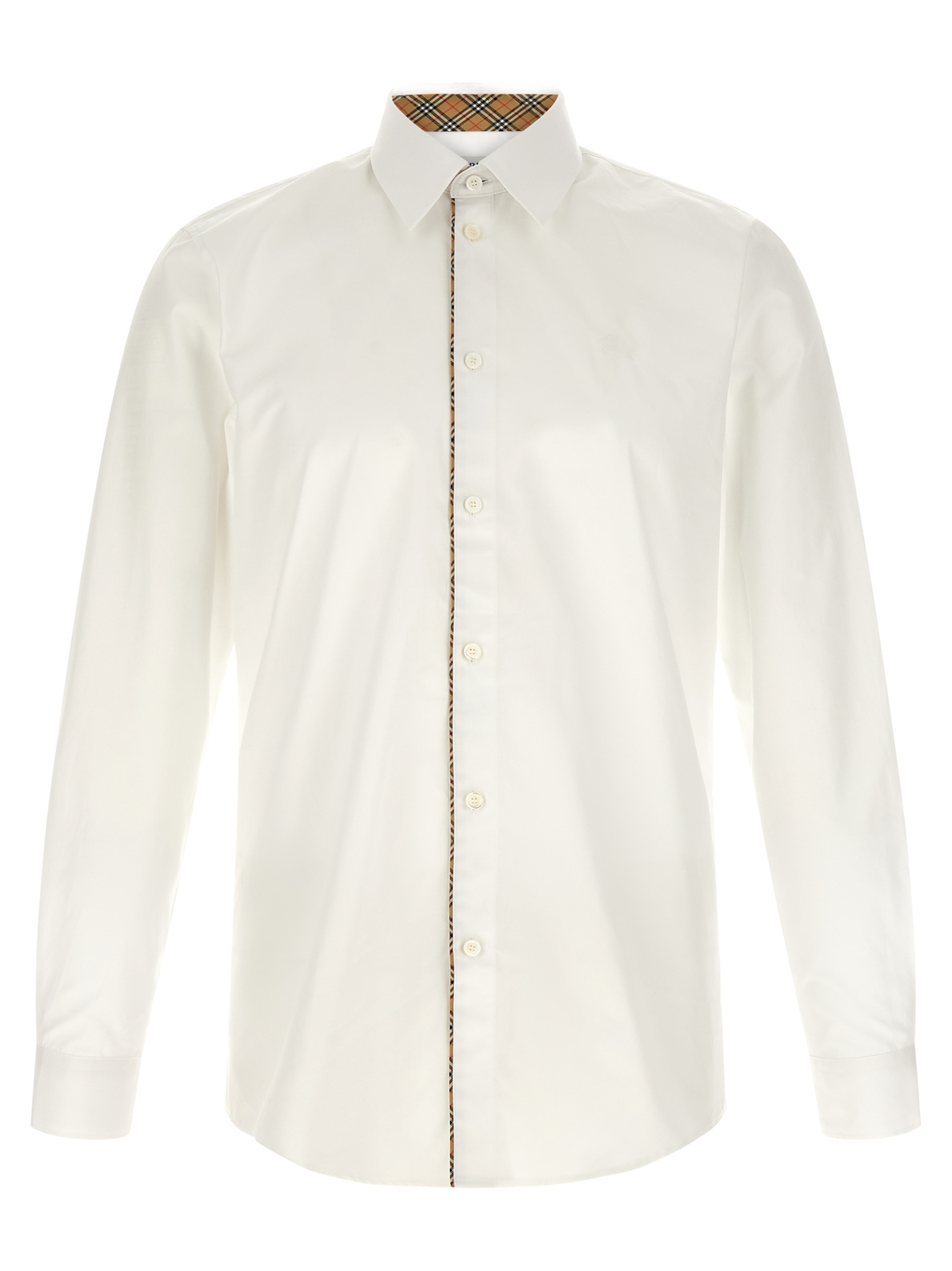 [Burberry] Shirts Long Sleeve FW26 8127274OPTICWHITE