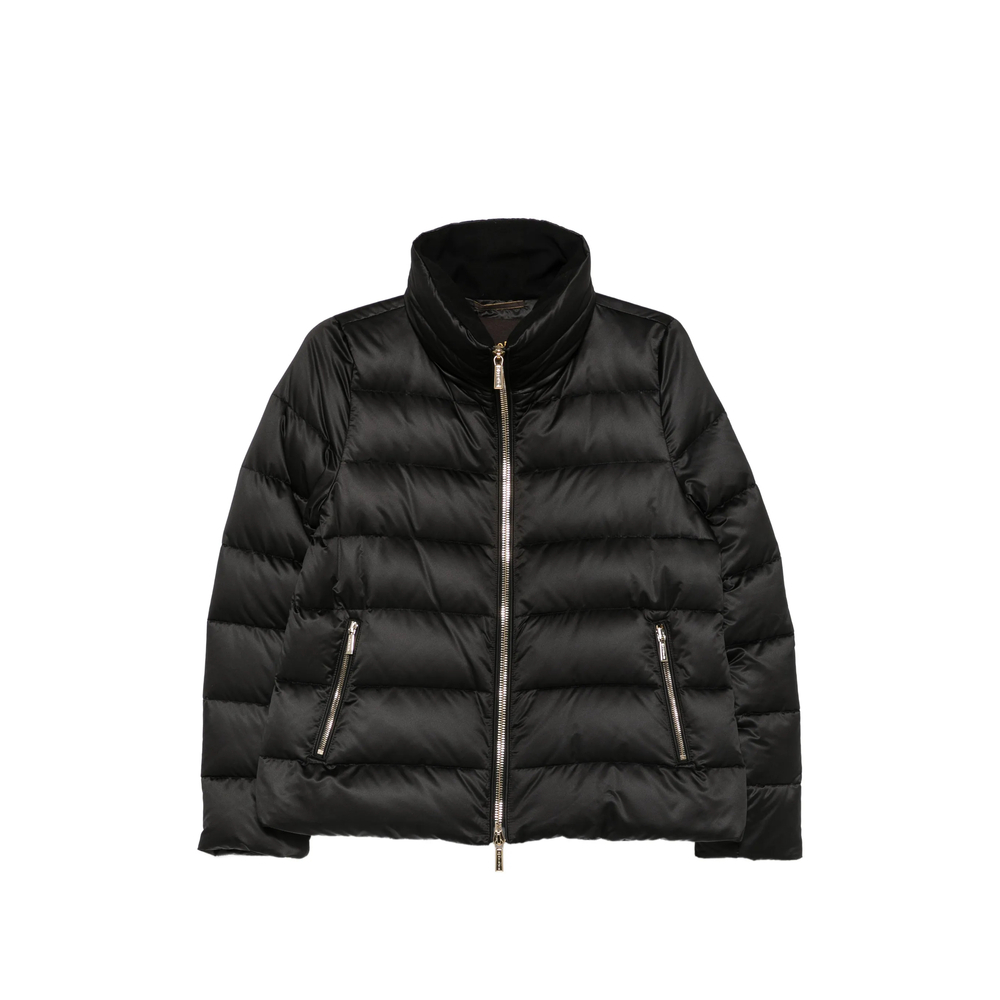 [Moorer] Down jacket FW26 I100246 ARGENTEA NERO
