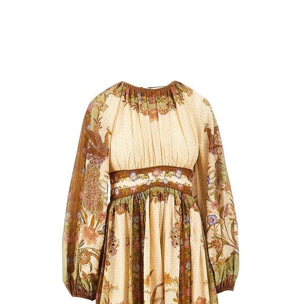 [Zimmermann] Long sleeve dress FW26 5947DSS262.CKSF-CKSF